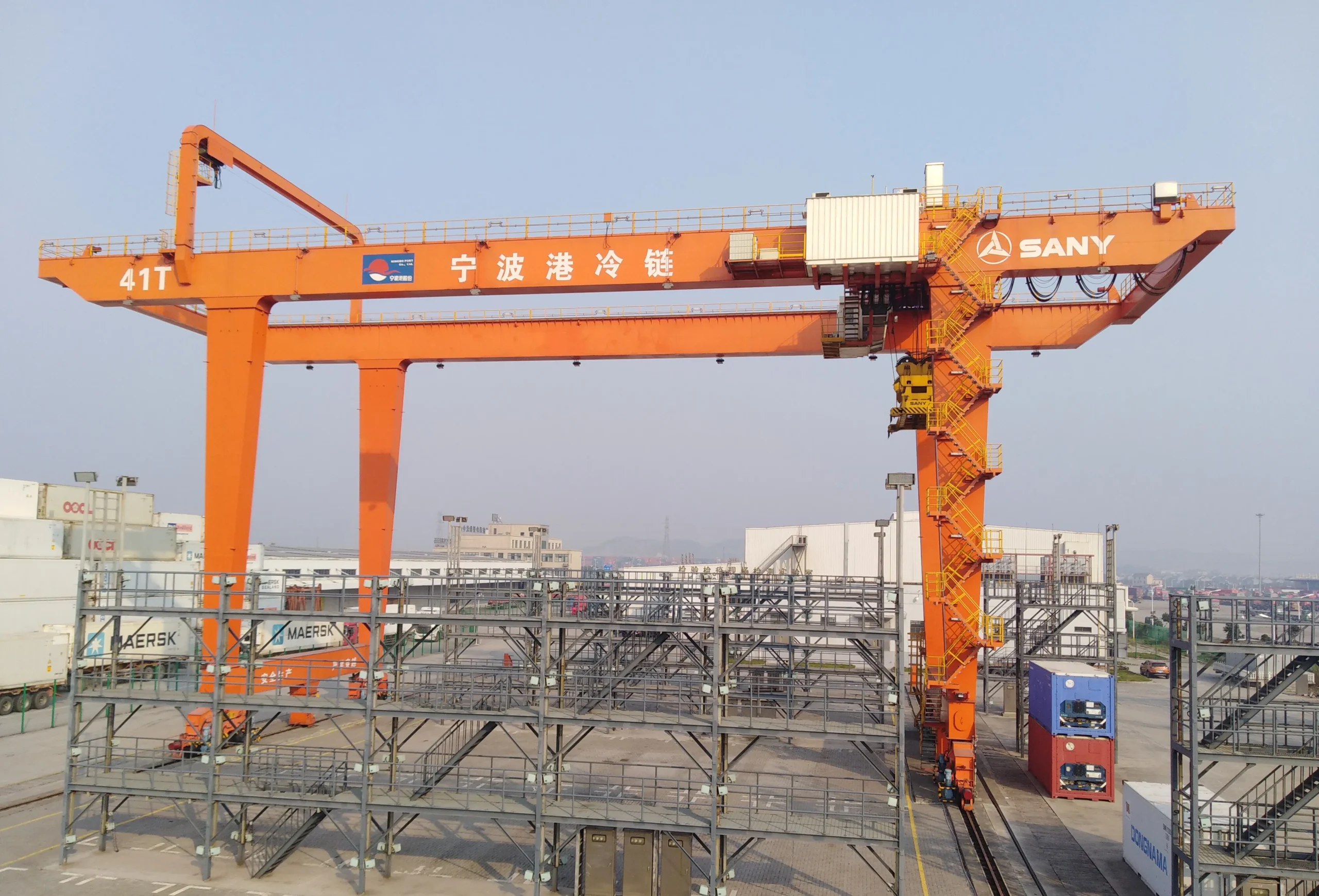 Козловий кран на рейках Sany RMG5530S - Image 7