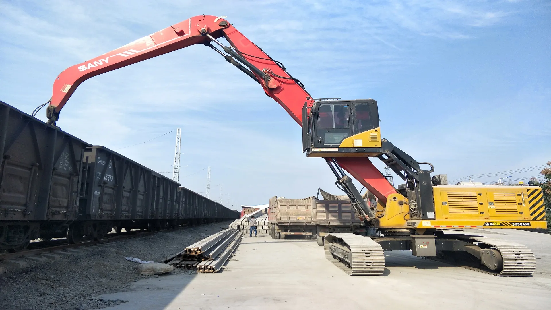 Перевантажувач гусенічний Sany SMHC50-D - Зображення 2