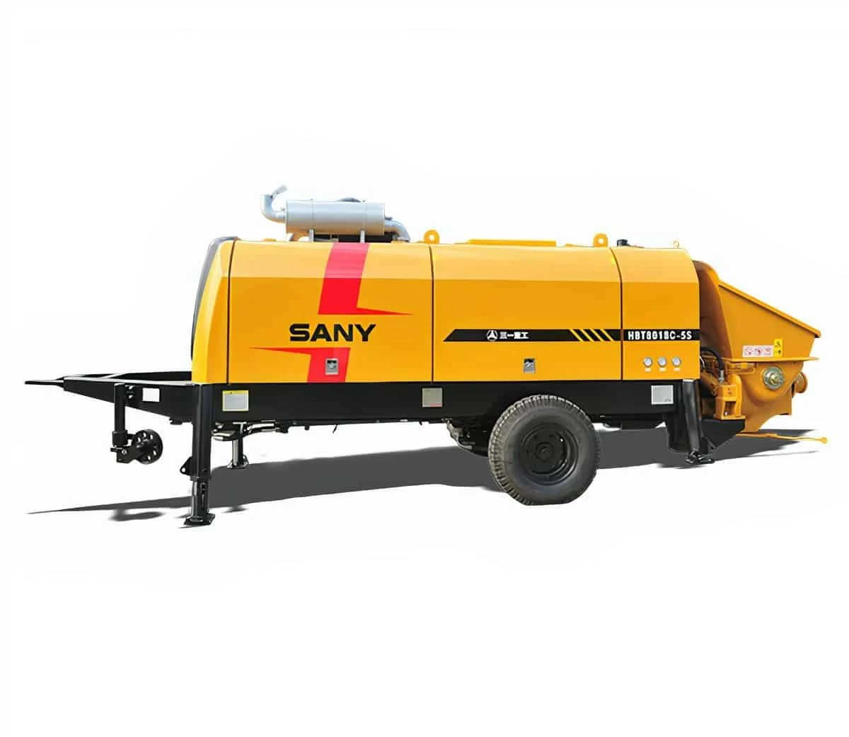 Причіпні бетононасоси Sany HBT8018C-5S