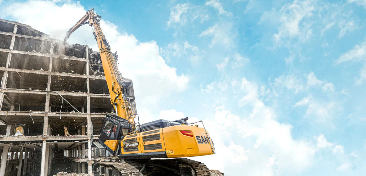 Великий экскаватор SY500H Demolition - Зображення 4